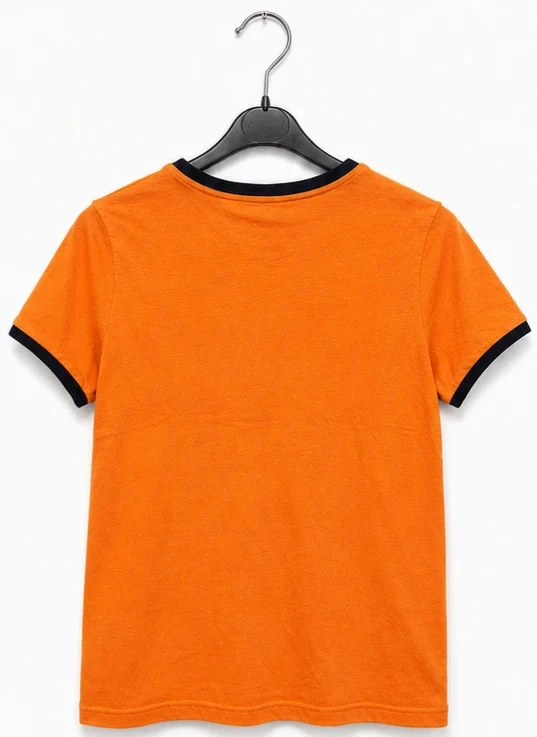 Orange Okäidi T-shirt – 14 years – Fun sports pattern – photo 3